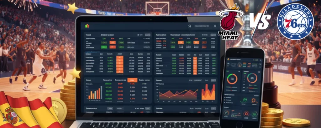 apuestas de baloncesto Miami Heat vs Philadelphia 76ers