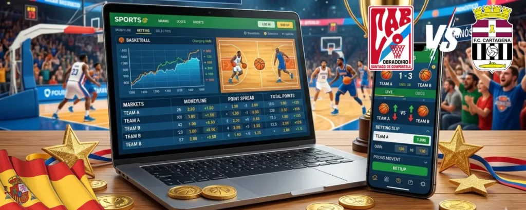 apuestas de baloncesto Obradoiro CAB vs Cartagena