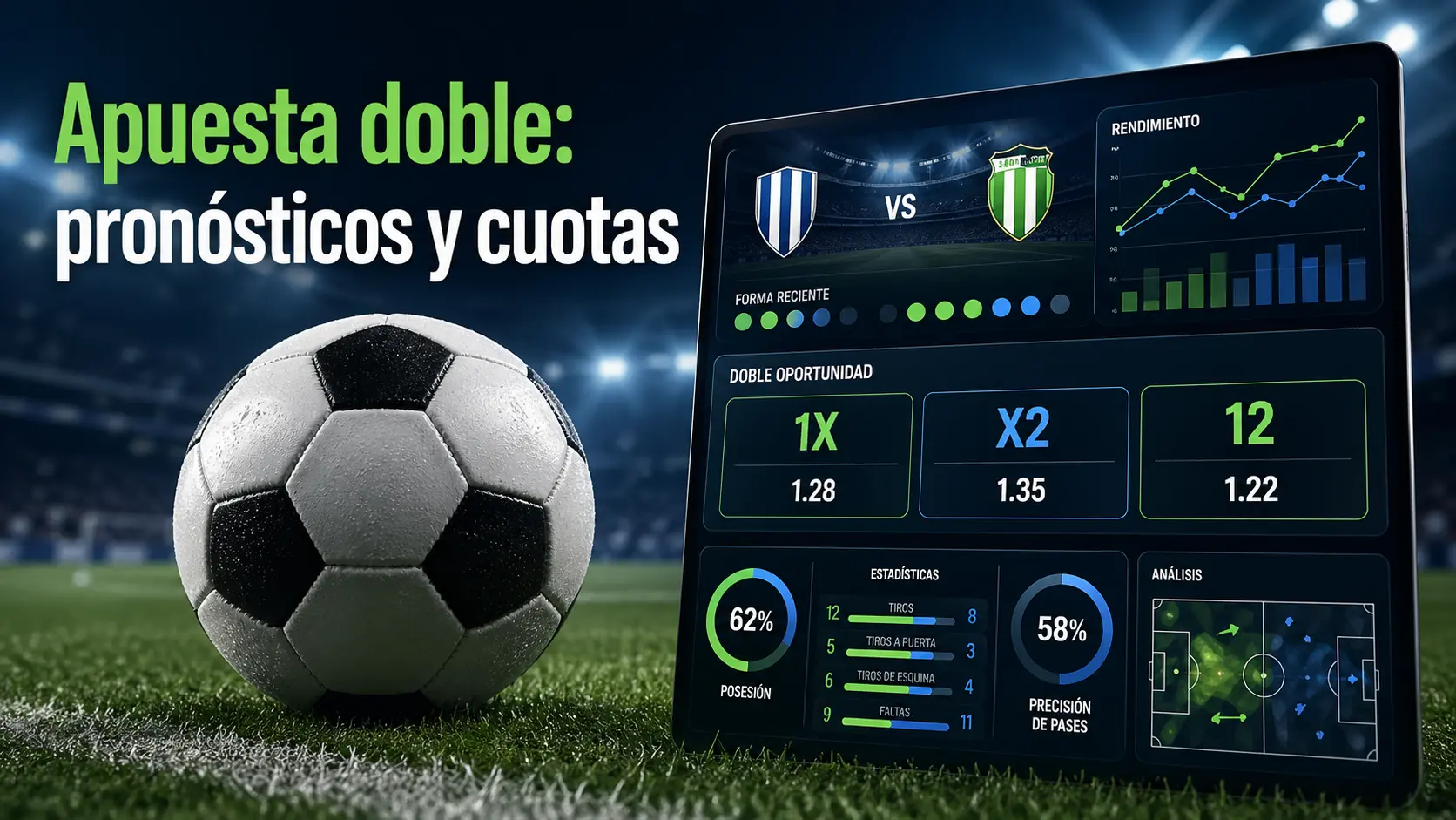 Apuesta doble pronósticos y cuotas