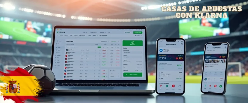 Bookmakers con Klarna regulados en España