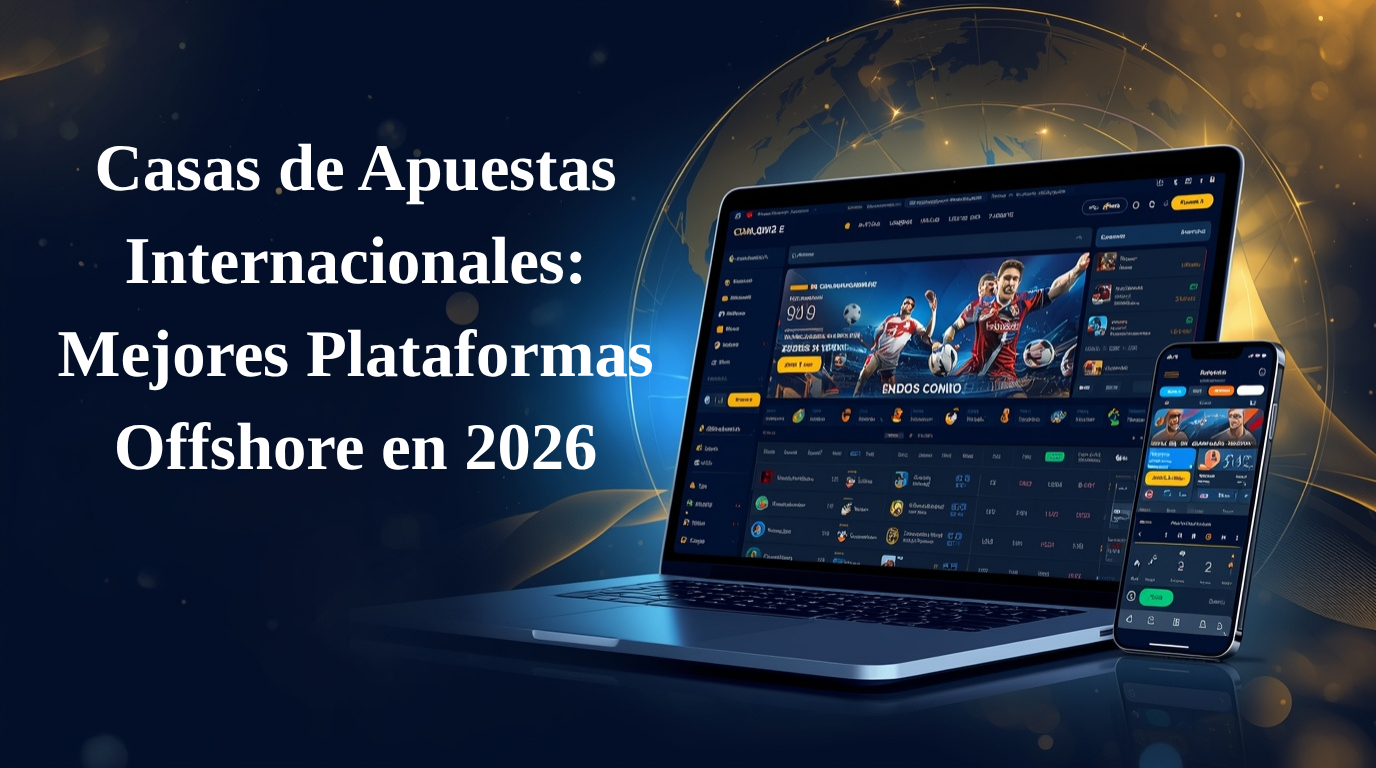 Ranking de las mejores casas de apuestas internacionales y plataformas offshore en 2026.