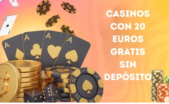 Bono de bienvenida de 20 euros gratis sin depósito para apuestas y juegos de casino online.