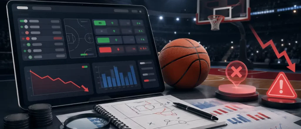 Errores más comunes al hacer apuestas NBA (y cómo evitarlos)