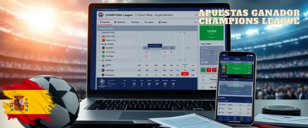 Comparador de cuotas Champions League