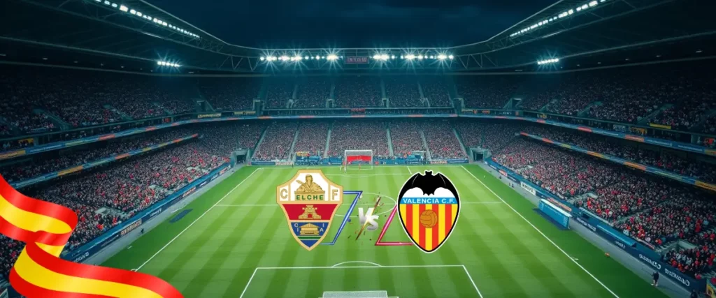 Pronóstico principal del partido Elche vs Valencia