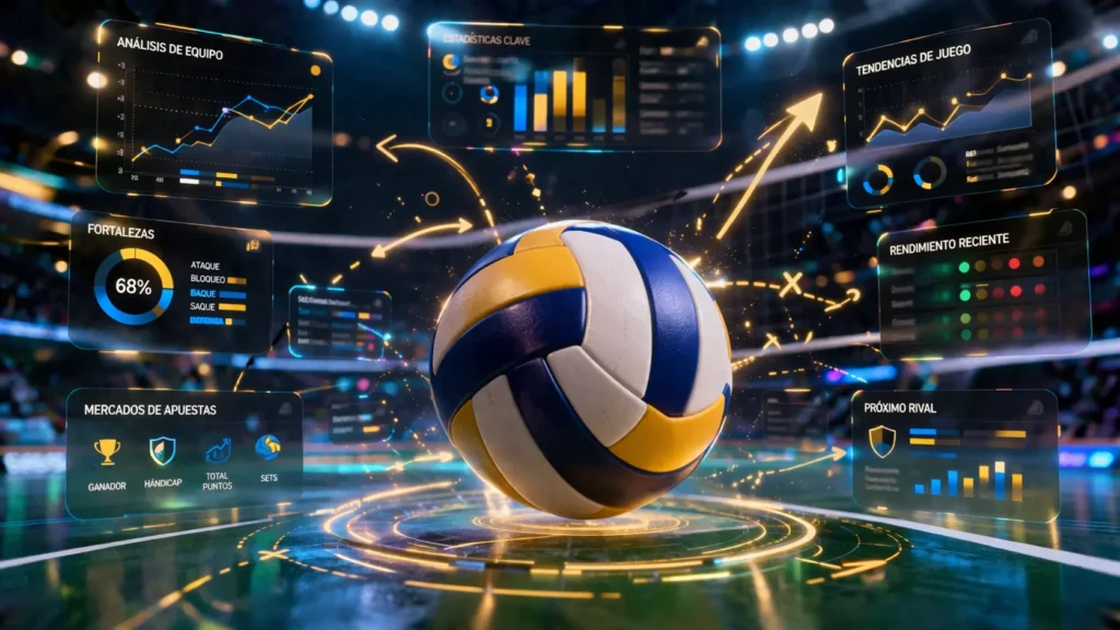 Estrategias para apostar en voleibol