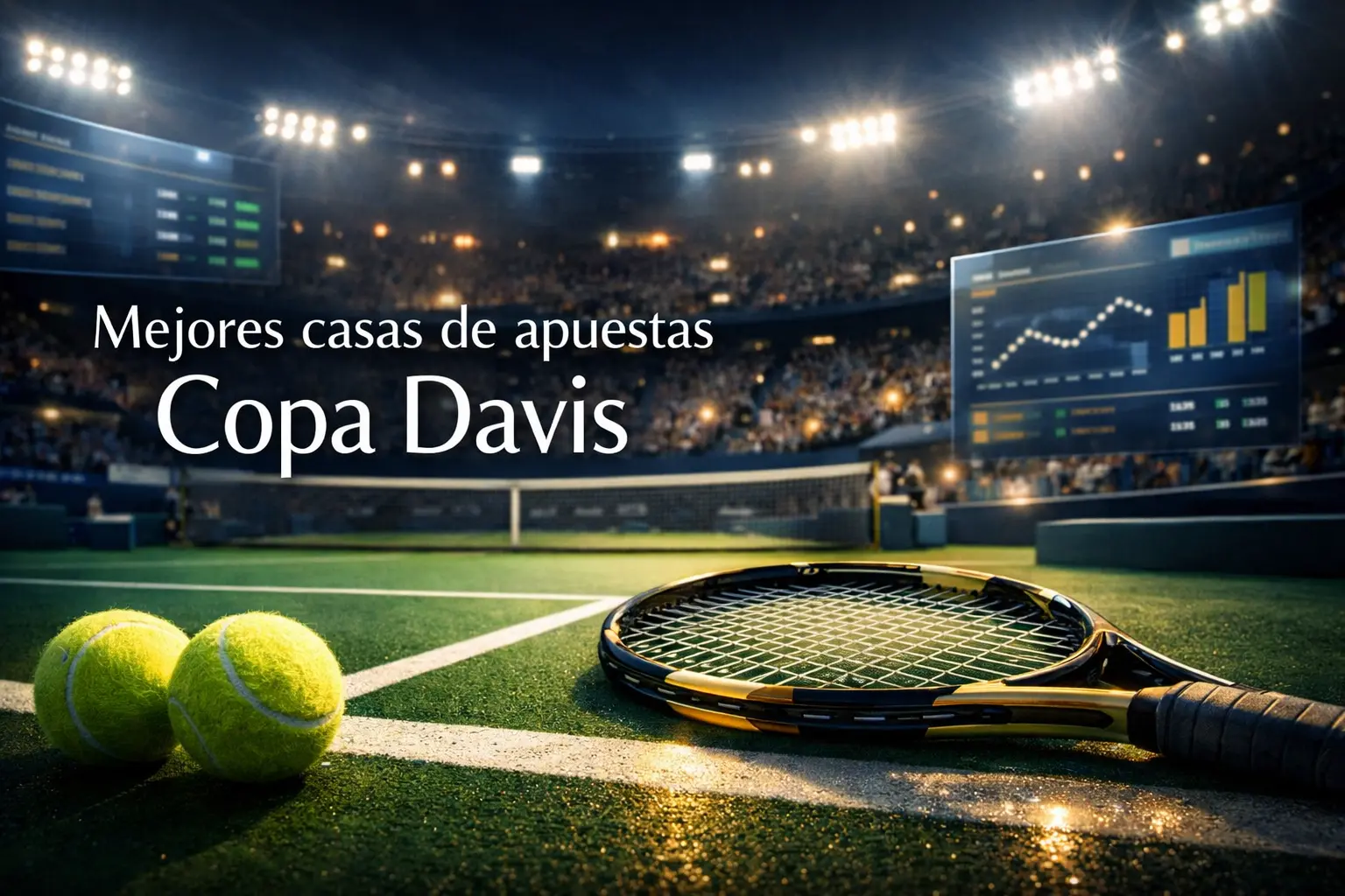 Las mejores casas de apuestas para la Copa Davis con las cuotas más altas de tenis.