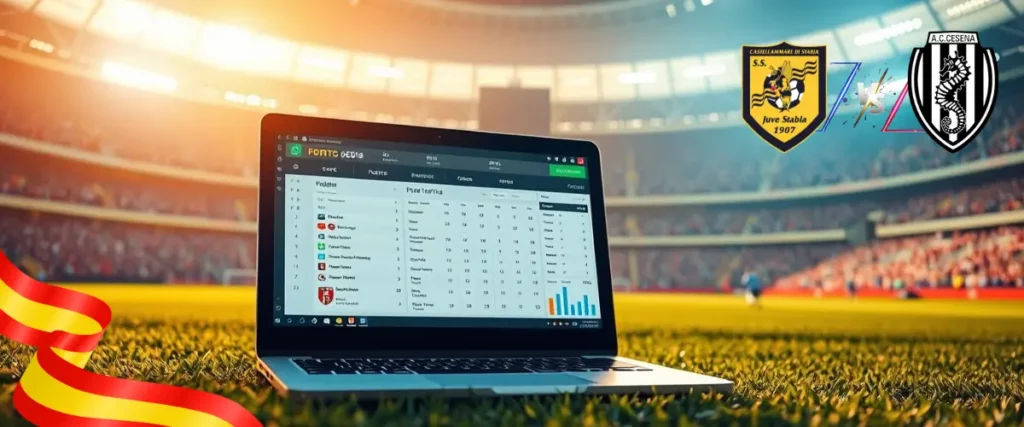Pronóstico principal del partido Juve Stabia vs Cesena