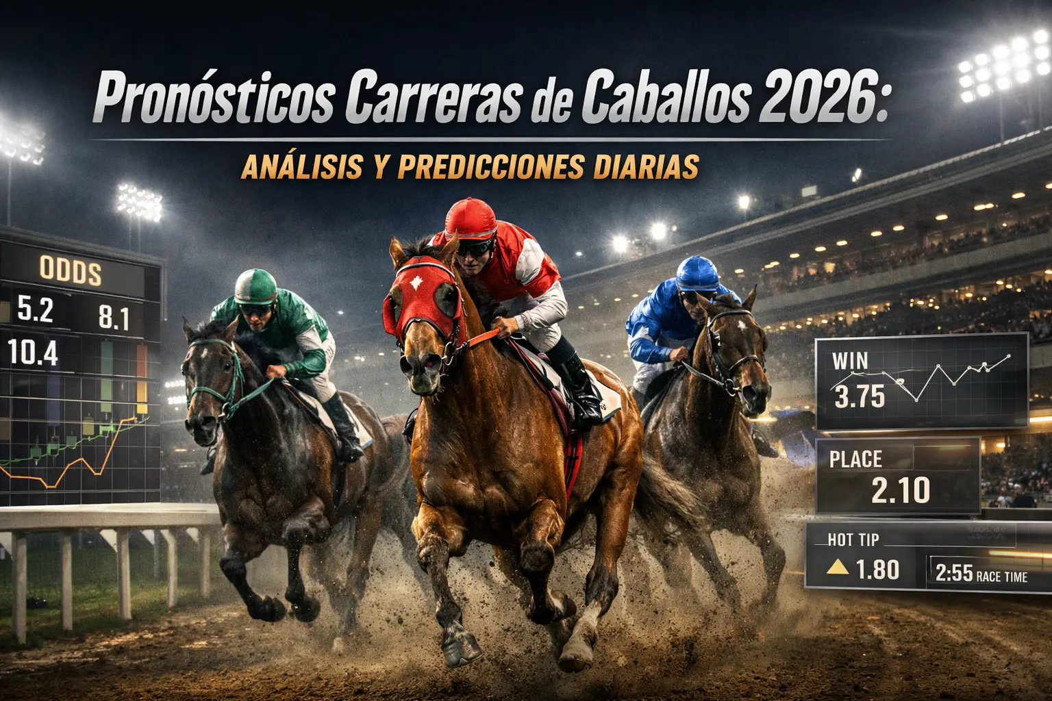 Pronósticos de carreras de caballos para 2026: predicciones, análisis de hípica y consejos para apostar.