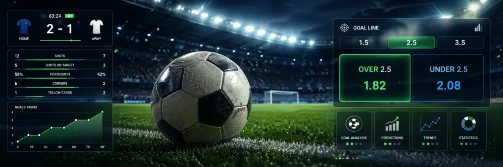 Qué es la línea de gol en apuestas