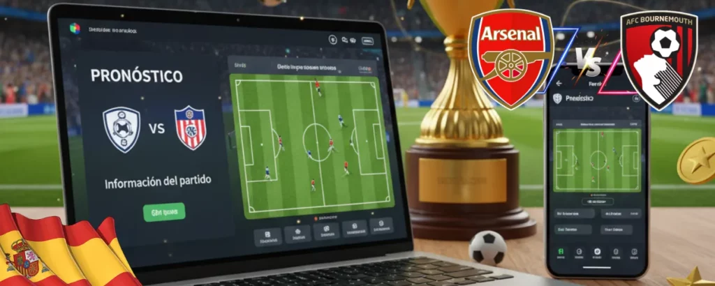 pronóstico deportivo Arsenal Bournemouth