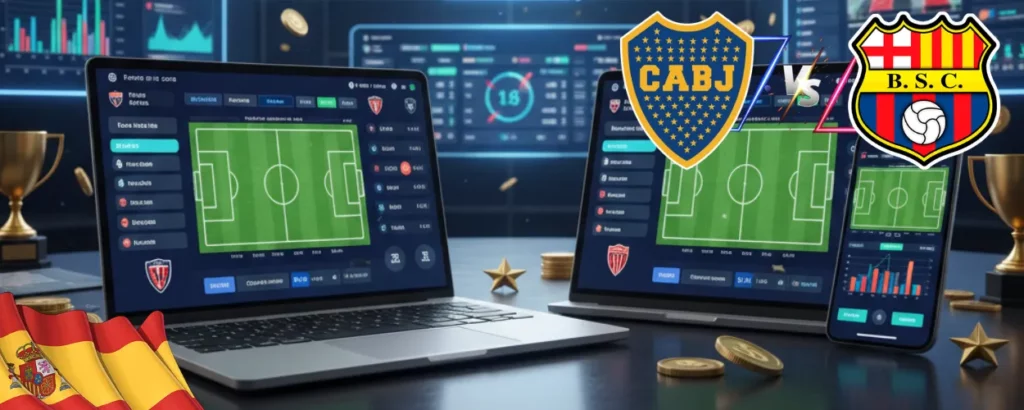 pronóstico del partido Boca Juniors (Arg) Barcelona SC (Ecu)