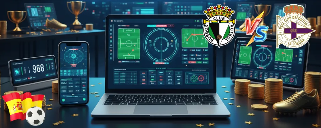 pronóstico del partido Burgos CF Dep. La Coruna