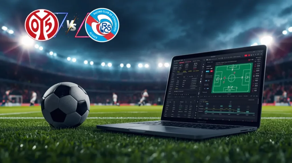 Casas de apuestas y mercados para el partido de fútbol Mainz vs Strasbourg.