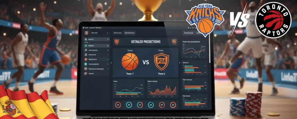 predicciones New York Knicks vs Toronto Raptors