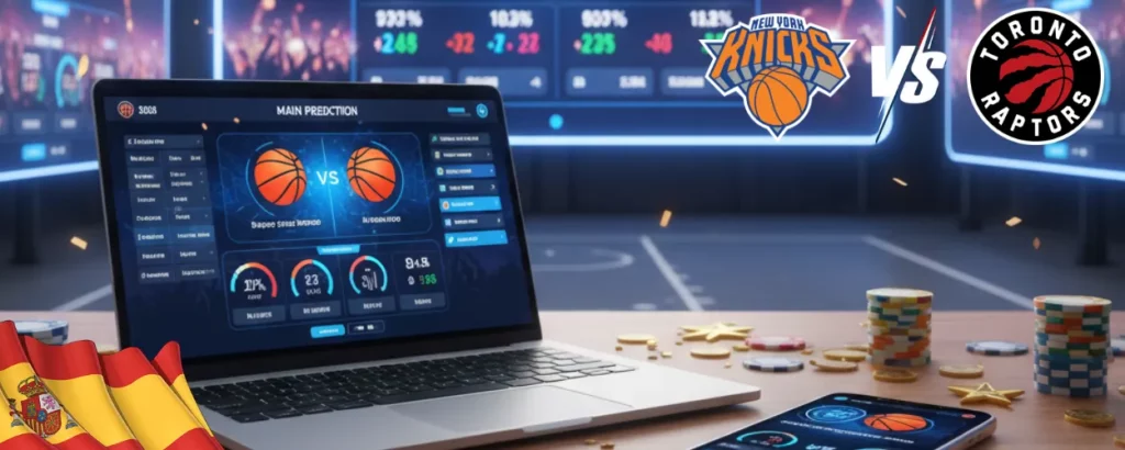predicción New York Knicks vs Toronto Raptors