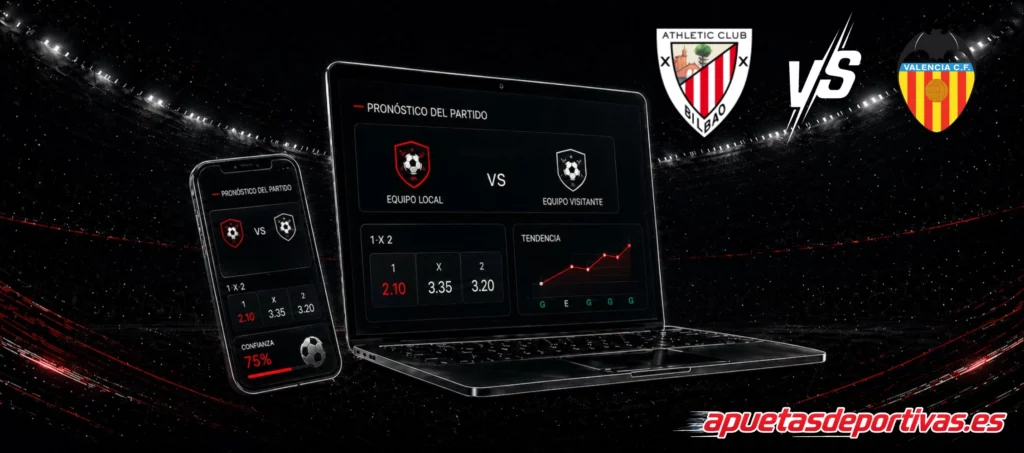 Pronósticos detallados Athletic Club vs Valencia