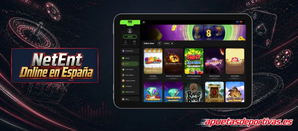 Catálogo Completo de Juegos NetEnt
