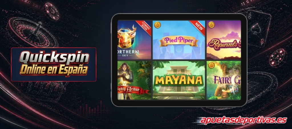 Catálogo Completo de Juegos Quickspin