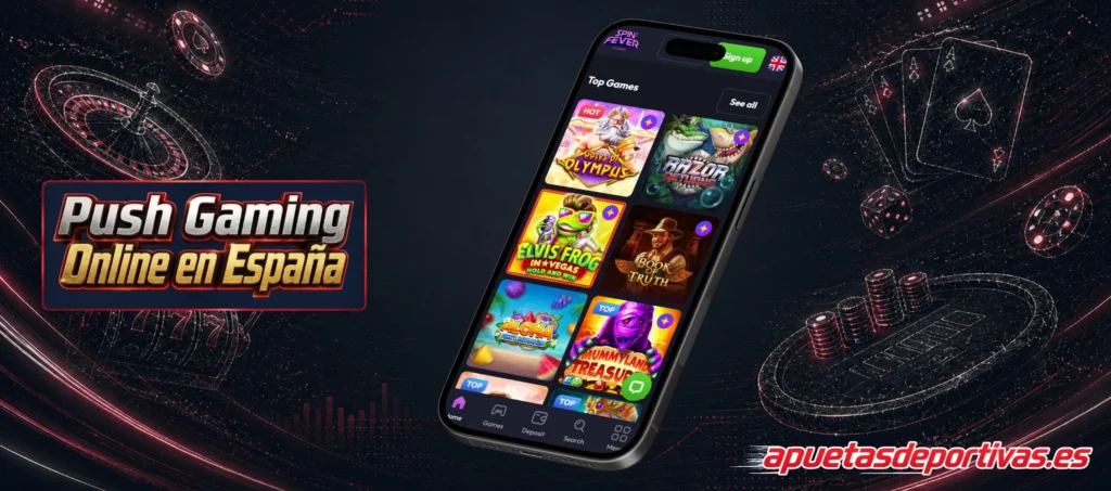 Cómo Jugar a Push Gaming con Dinero Real