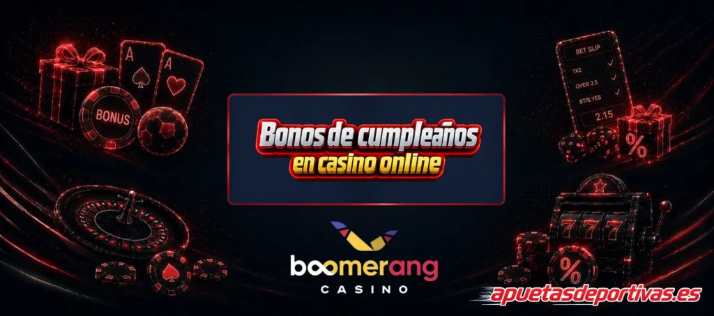 Cómo funcionan los bonos de cumpleaños en casino online