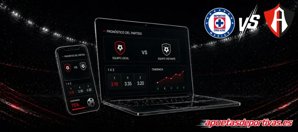 Pronósticos detallados Cruz Azul vs Atlas