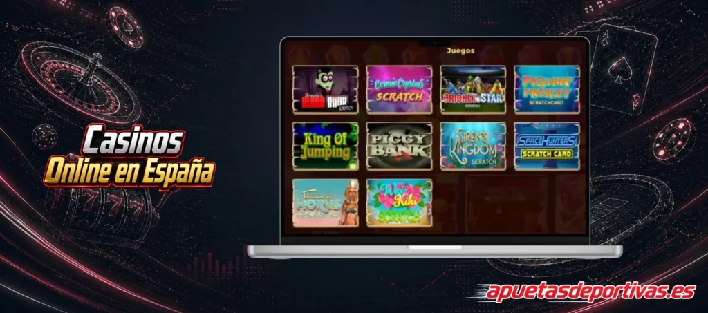 Diferencias entre slots y rasca y gana