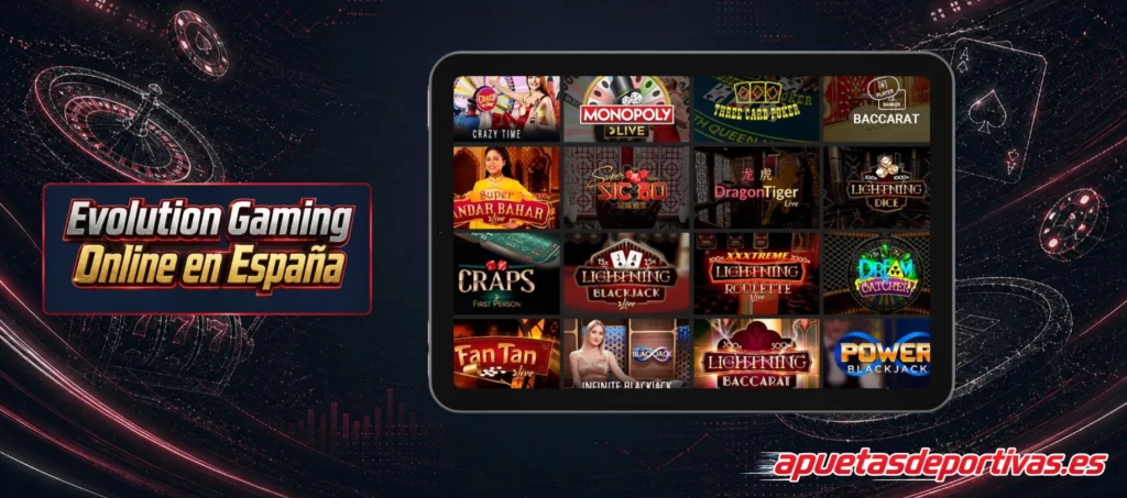 Evolution Gaming Gratis