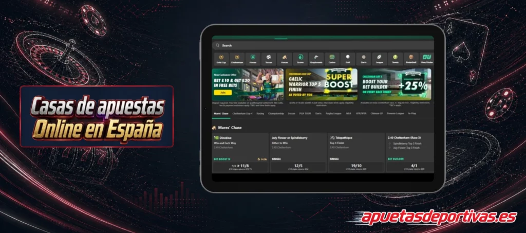 Funciones más usadas en apuestas en vivo