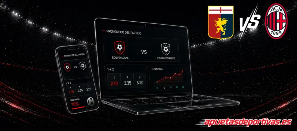 Pronósticos detallados Genoa vs AC Milan