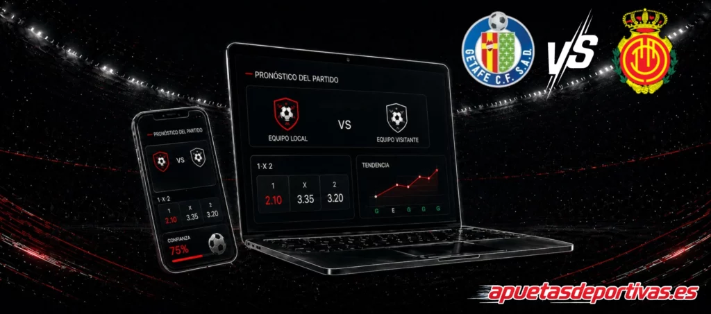 Pronósticos detallados Getafe vs Mallorca