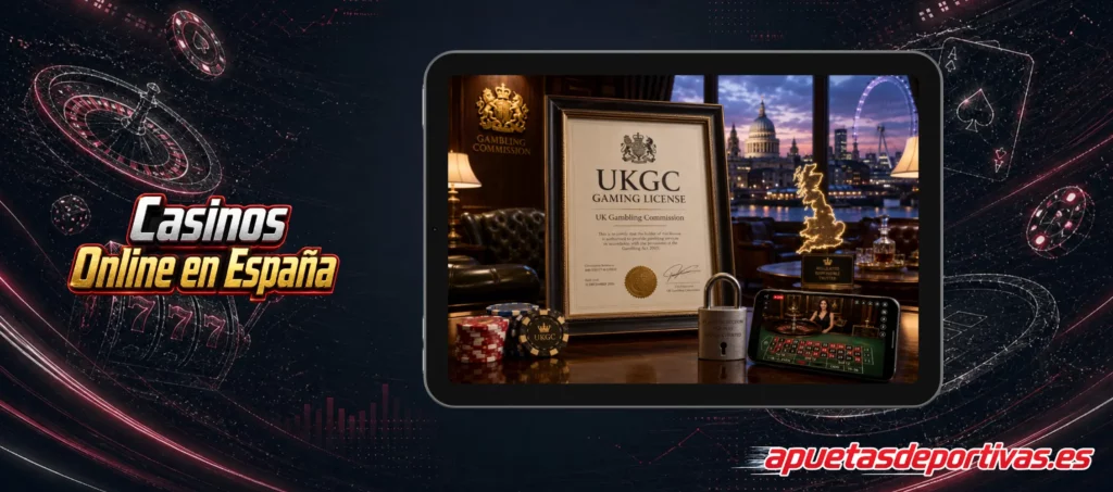 Mejores casas de apuestas con UKGC 2026