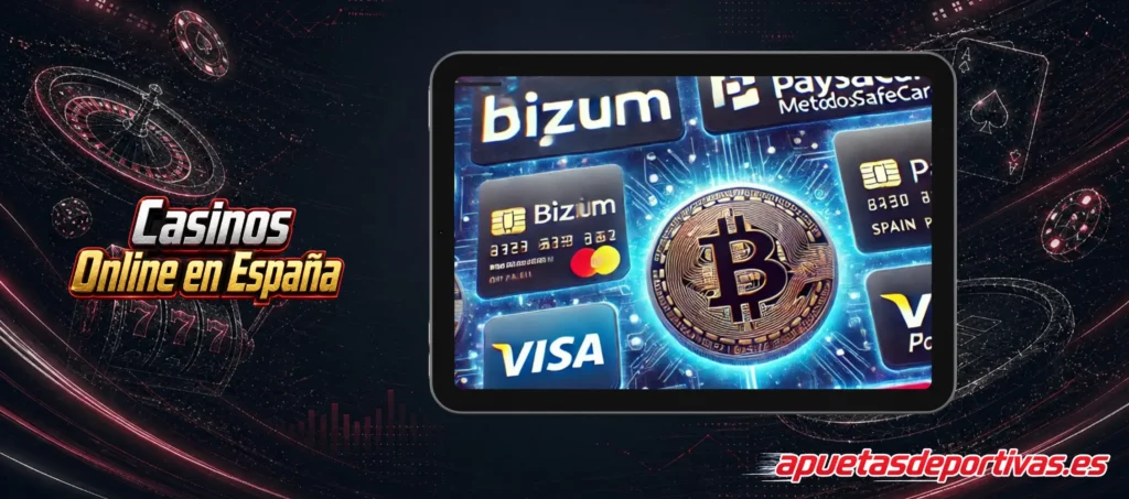 Métodos de pago en nuevos casinos online