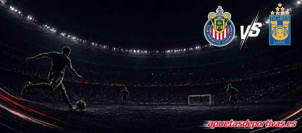 Guadalajara Chivas vs Tigres UANL  Liga MX