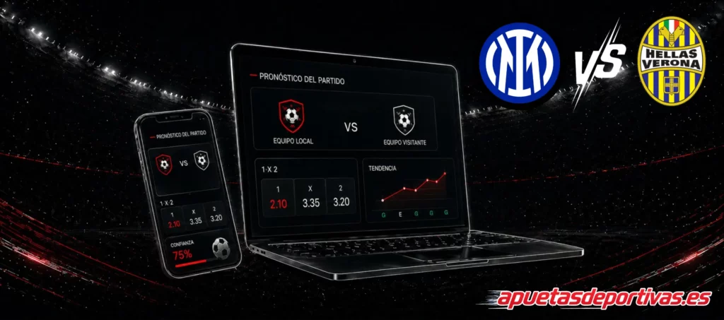 Pronósticos detallados Inter vs Verona