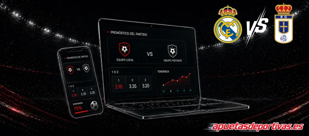 Pronósticos detallados Real Madrid vs Real Oviedo