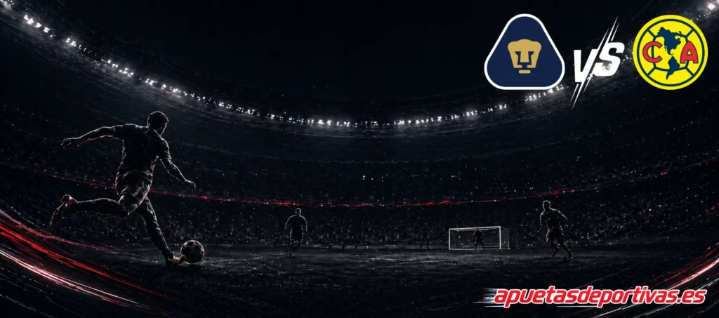 Pronóstico UNAM Pumas vs Club América  Liga MX 