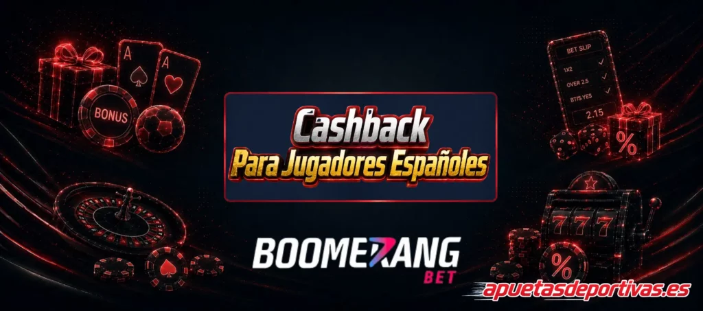 Casinos con bono cashback para jugadores españoles