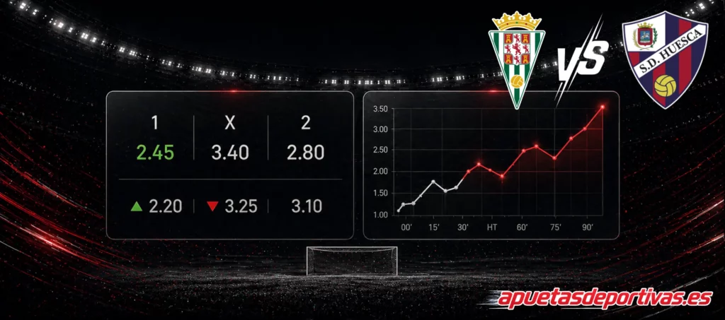 pronóstico del partido Córdoba Huesca
