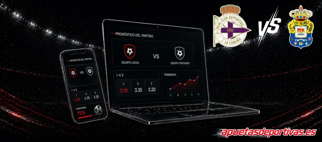 predicciones Deportivo de La Coruña vs Las Palmas