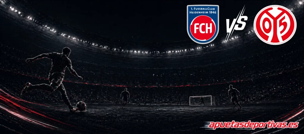 pronóstico deportivo Heidenheim Mainz
