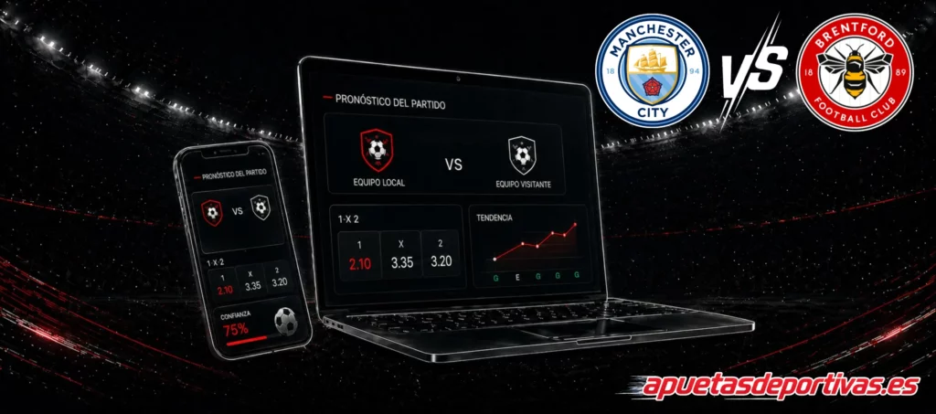 predicciones Manchester City vs Brentford
