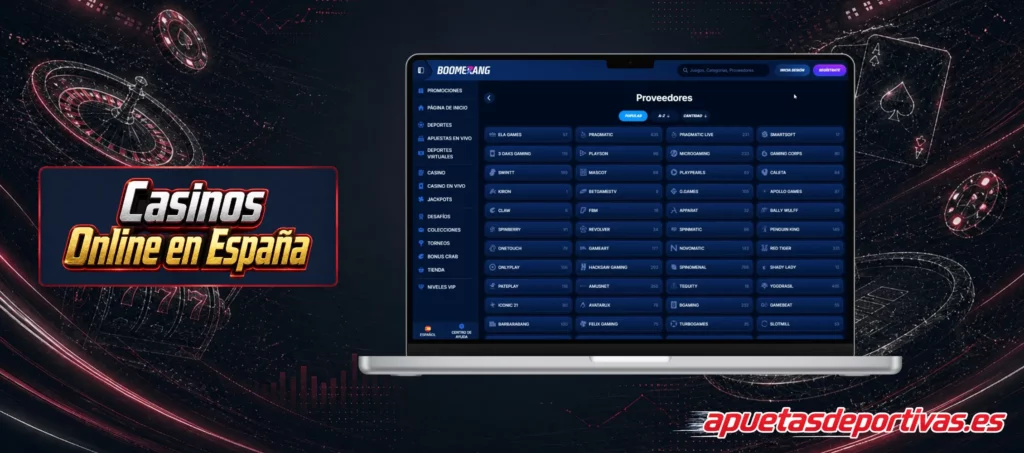 Comparativa Detallada Proveedores Casino