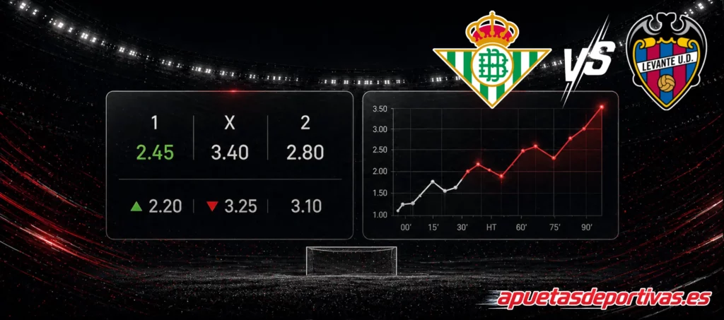 pronóstico del partido Real Betis Levante