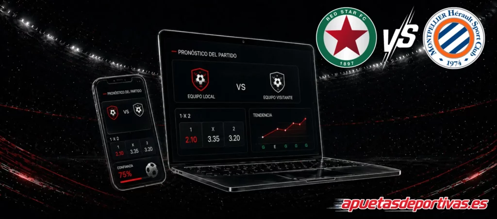 predicciones Red Star vs Montpellier