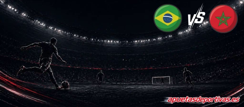 Información del partido Brasil vs Marruecos