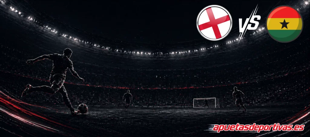 Información del partido Inglaterra vs Ghana