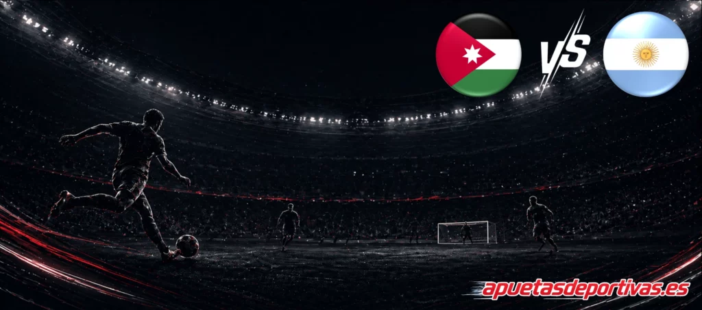 Información del partido Jordania vs Argentina