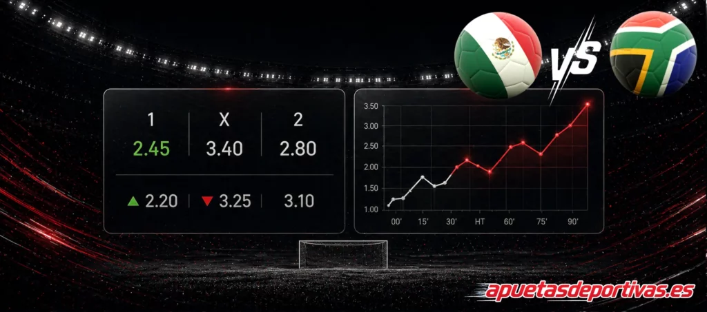 Pronóstico principal del partido Mexico vs South Africa