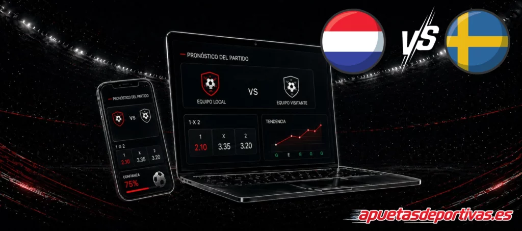 Países Bajos vs Suecia